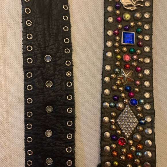 Sandcastle Original Studded Leather Belt - Picture 4 of 11
